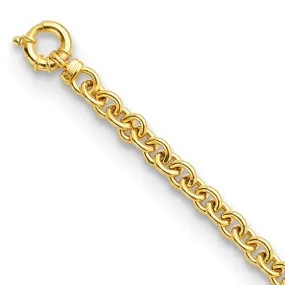 14k Cable Link Bracelet