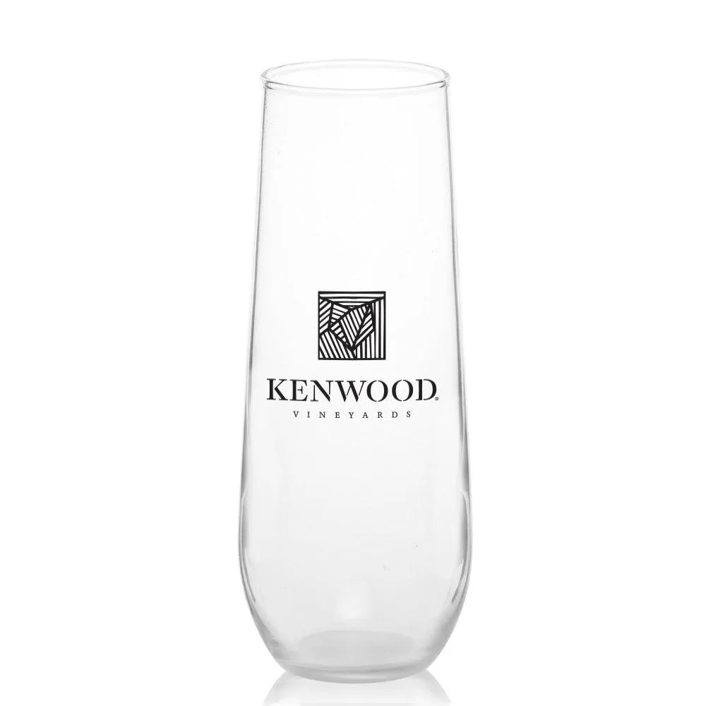 8 Oz. Stemless Champagne Glass Libbey Customized with your Brand or Logo