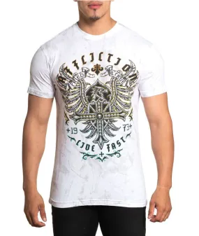 Affliction Dismantled S/S T-Shirt White