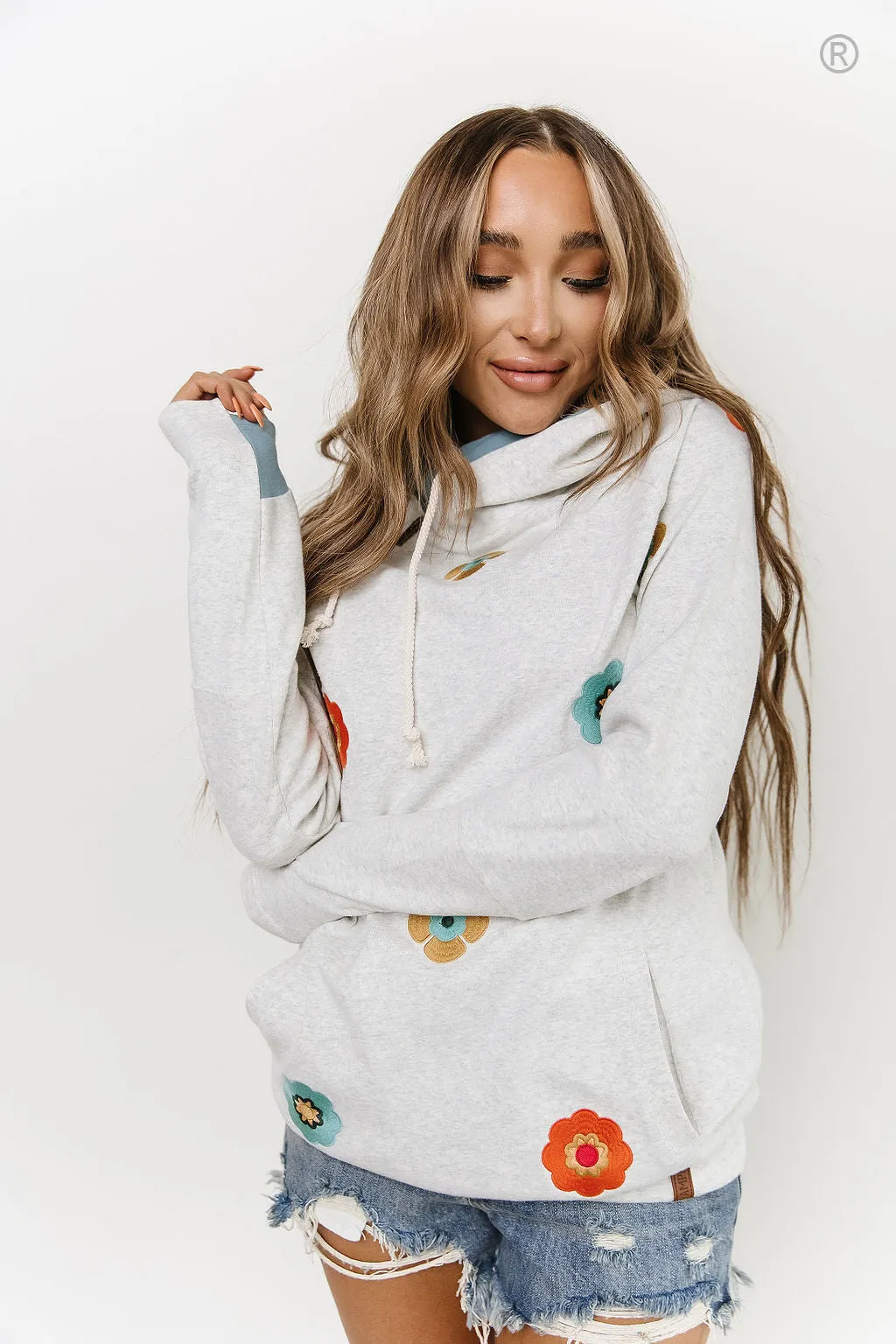 Ampersand Spring Bloom Doublehood Sweater