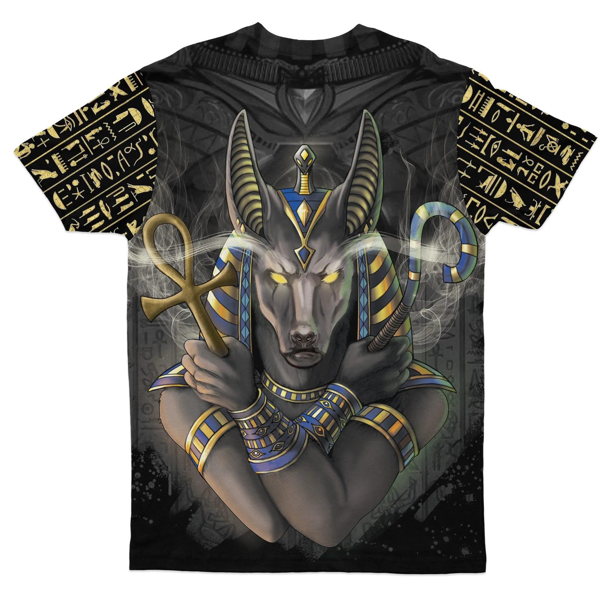 Anubis In Black T-shirt