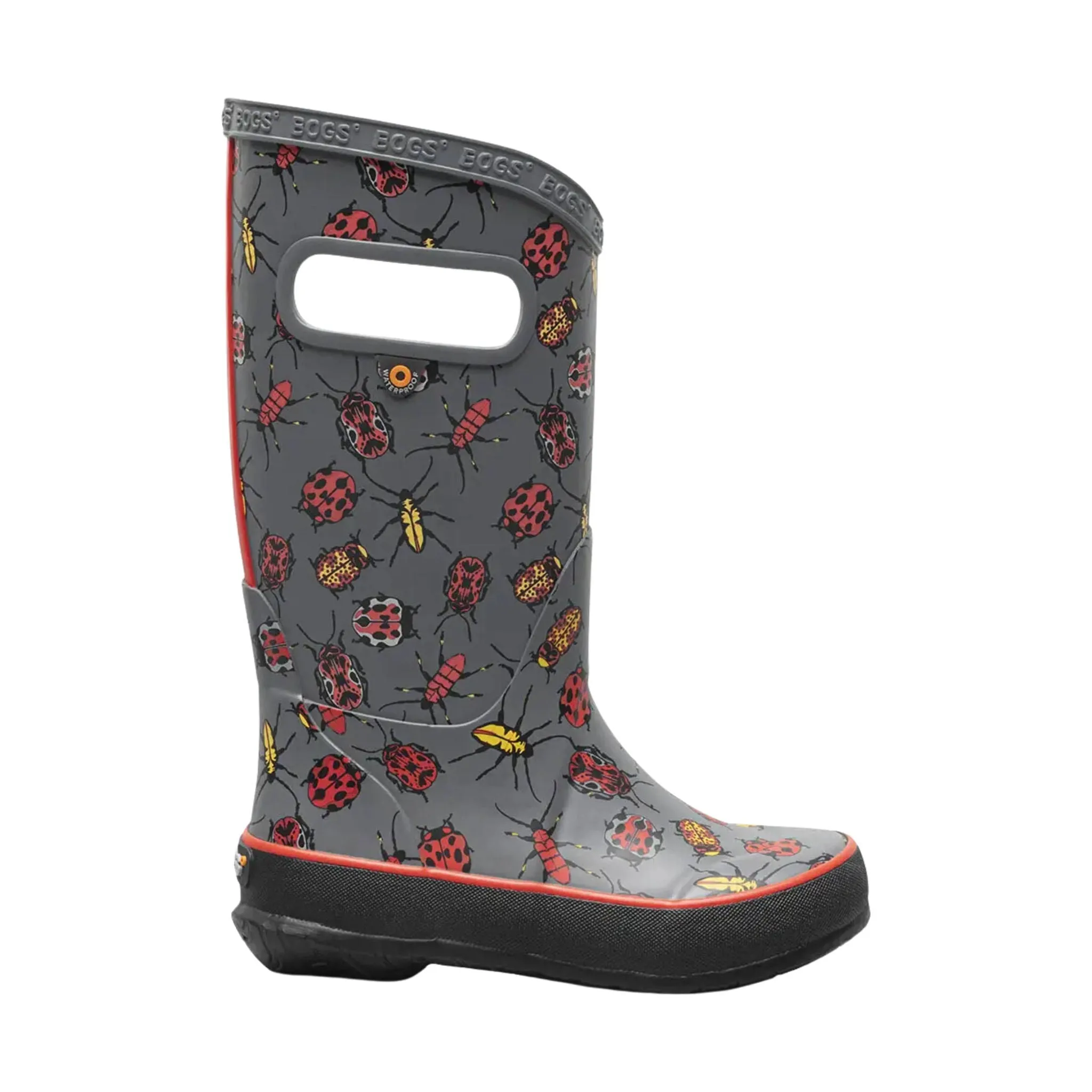 Bogs Kids' Rainboot Bugs - Gray