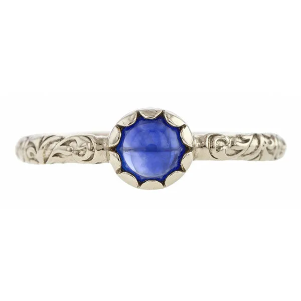 Cabochon Solitaire Ring- Heirloom by Doyle & Doyle