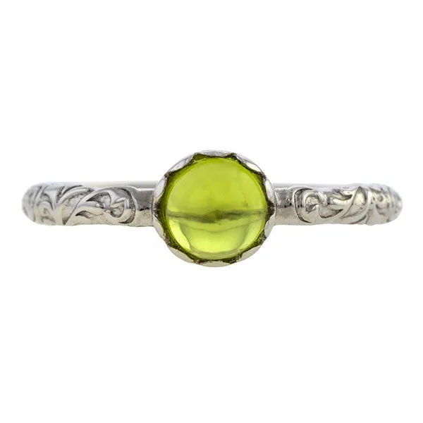 Cabochon Solitaire Ring- Heirloom by Doyle & Doyle