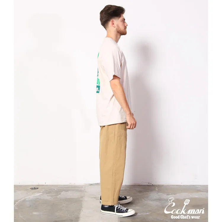 Cookman Harvest Pants Cropped Canvas - Beige