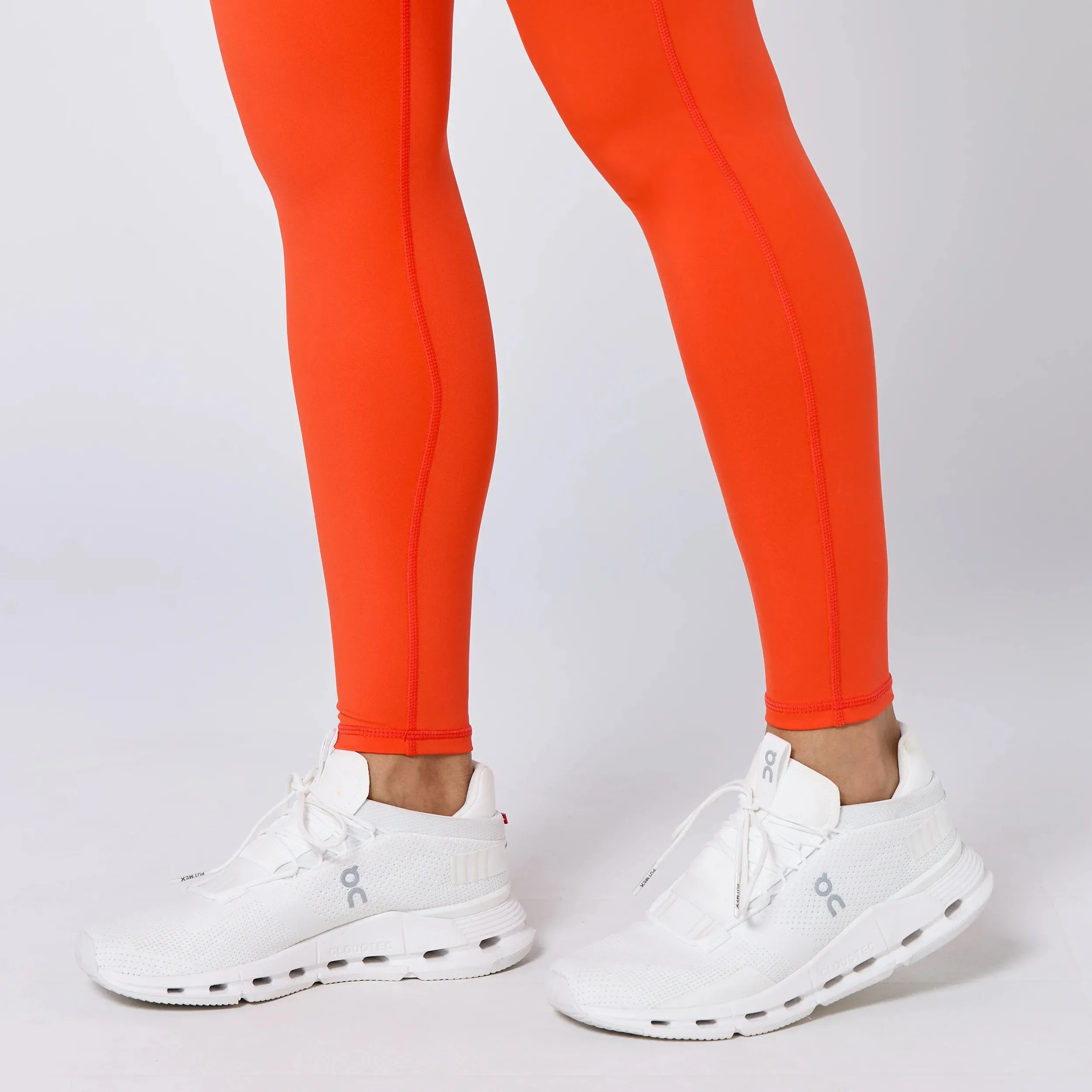 Core Agile ACT Leggings 27" - Orange.Com