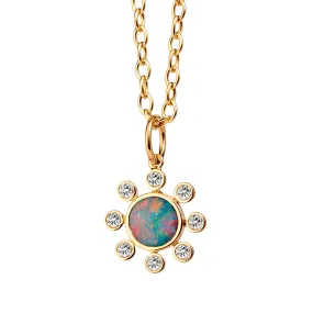 Cosmic Diamond Pendant