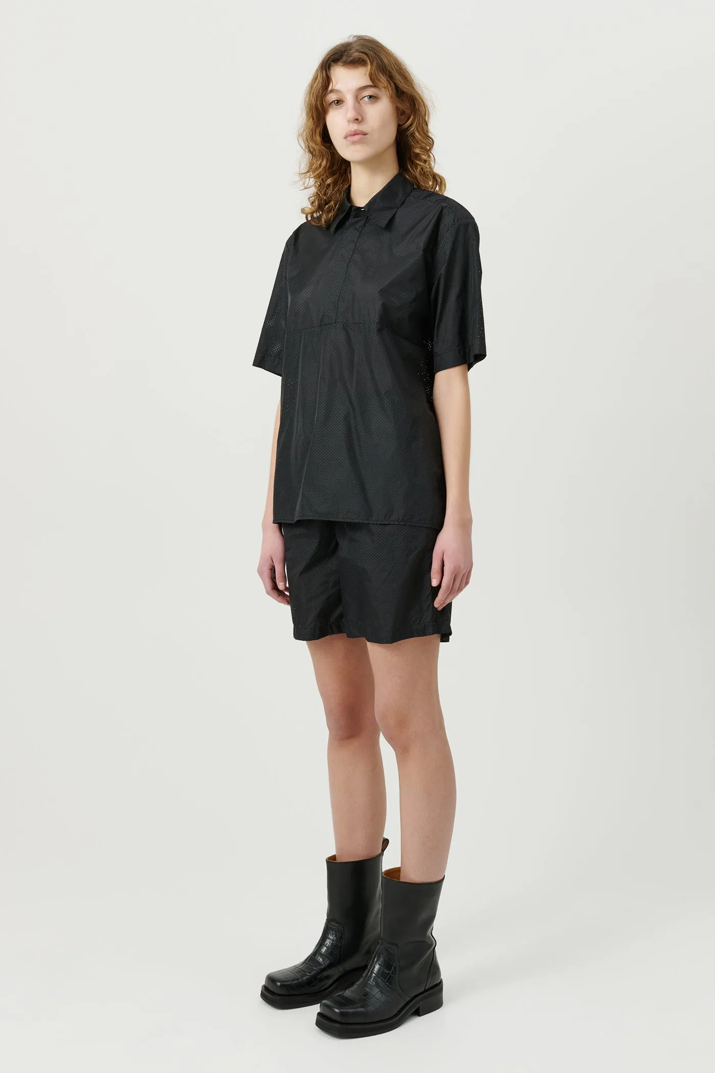 DEVIN perforated shirt