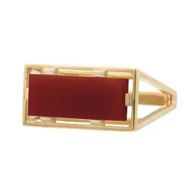 DIASPRO CARNELIAN RING