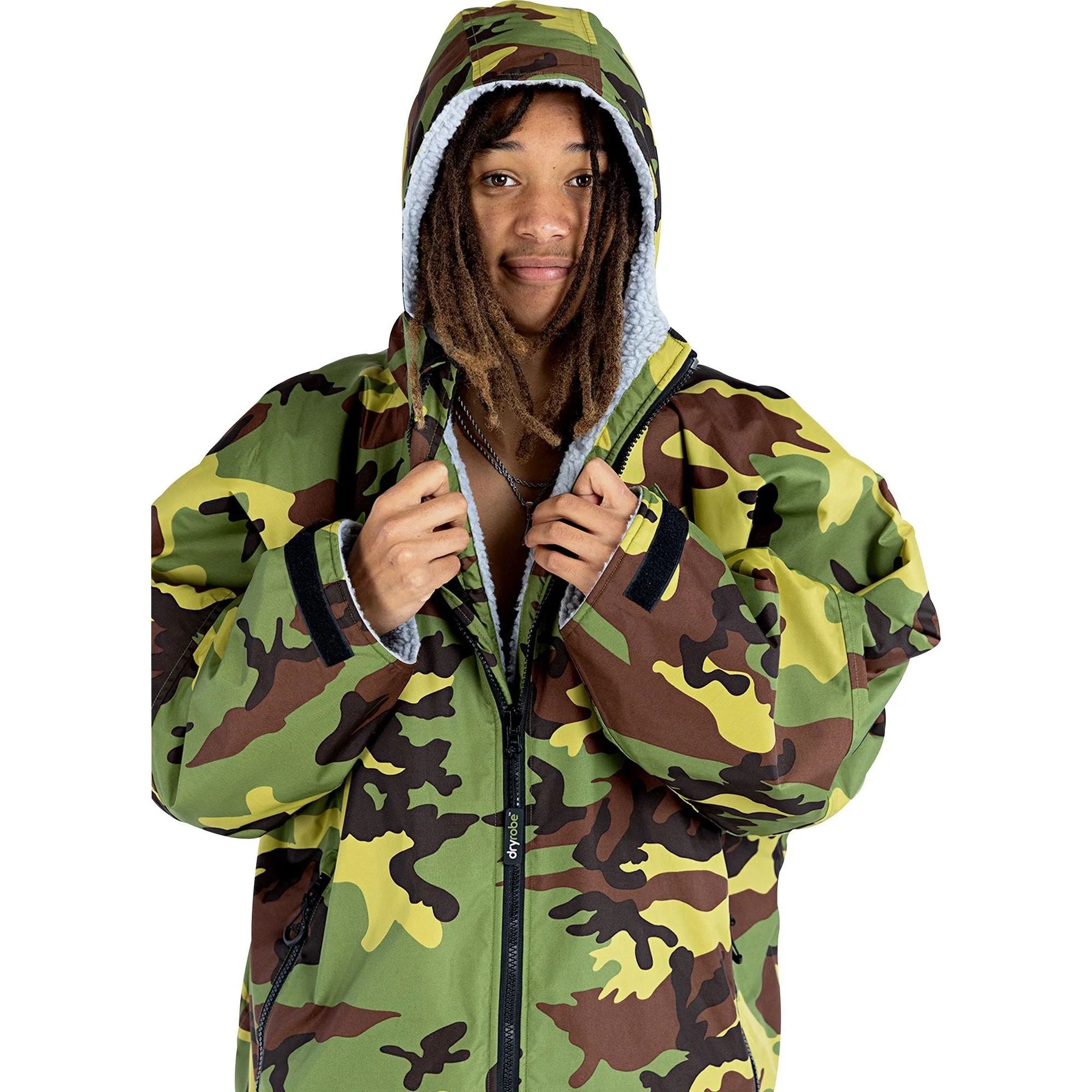 Dryrobe Advance Long Sleeve Changing Robe - Camo