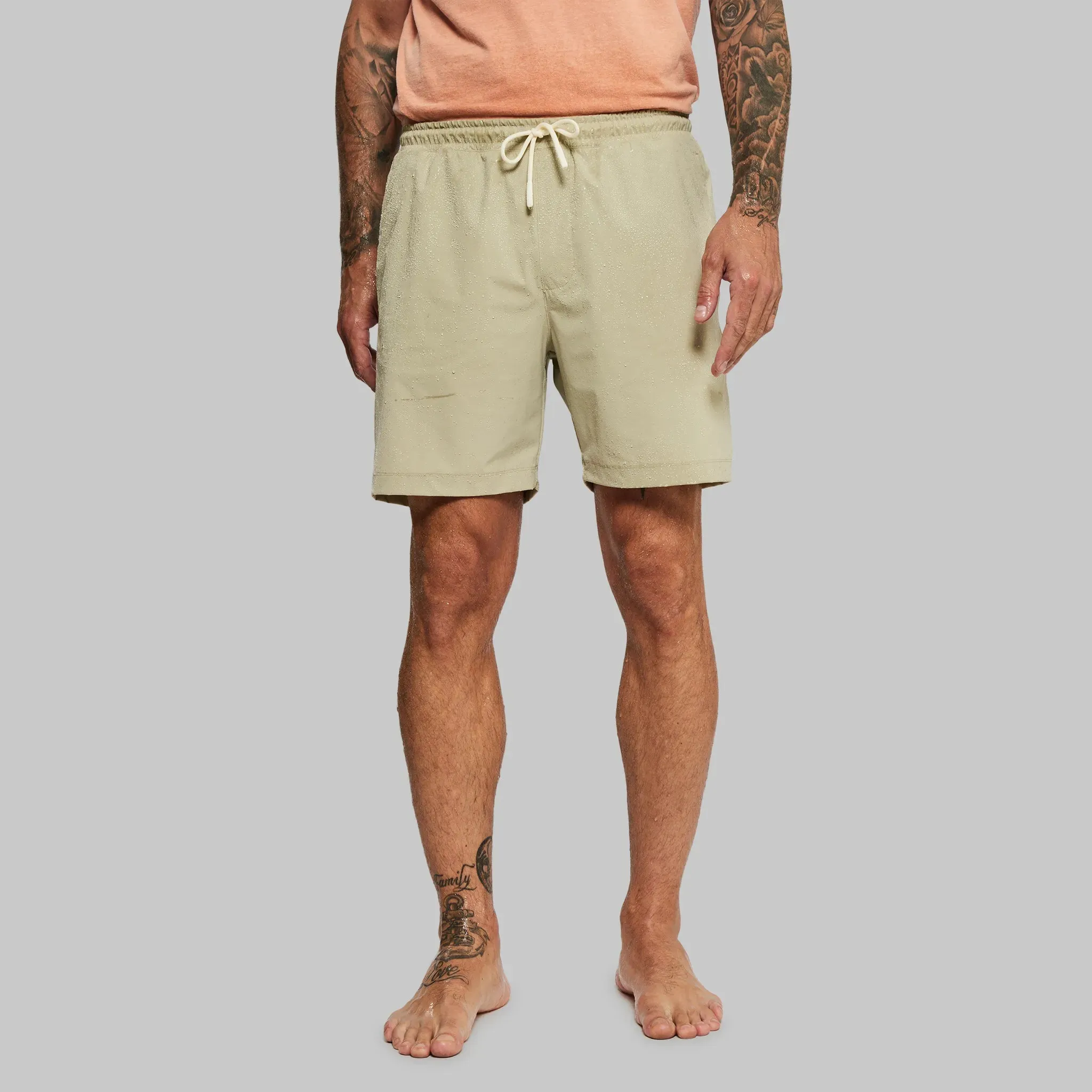 Equator Swim Shorts. Stone edition