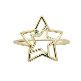 ESTRELLA ESMERALDA RING