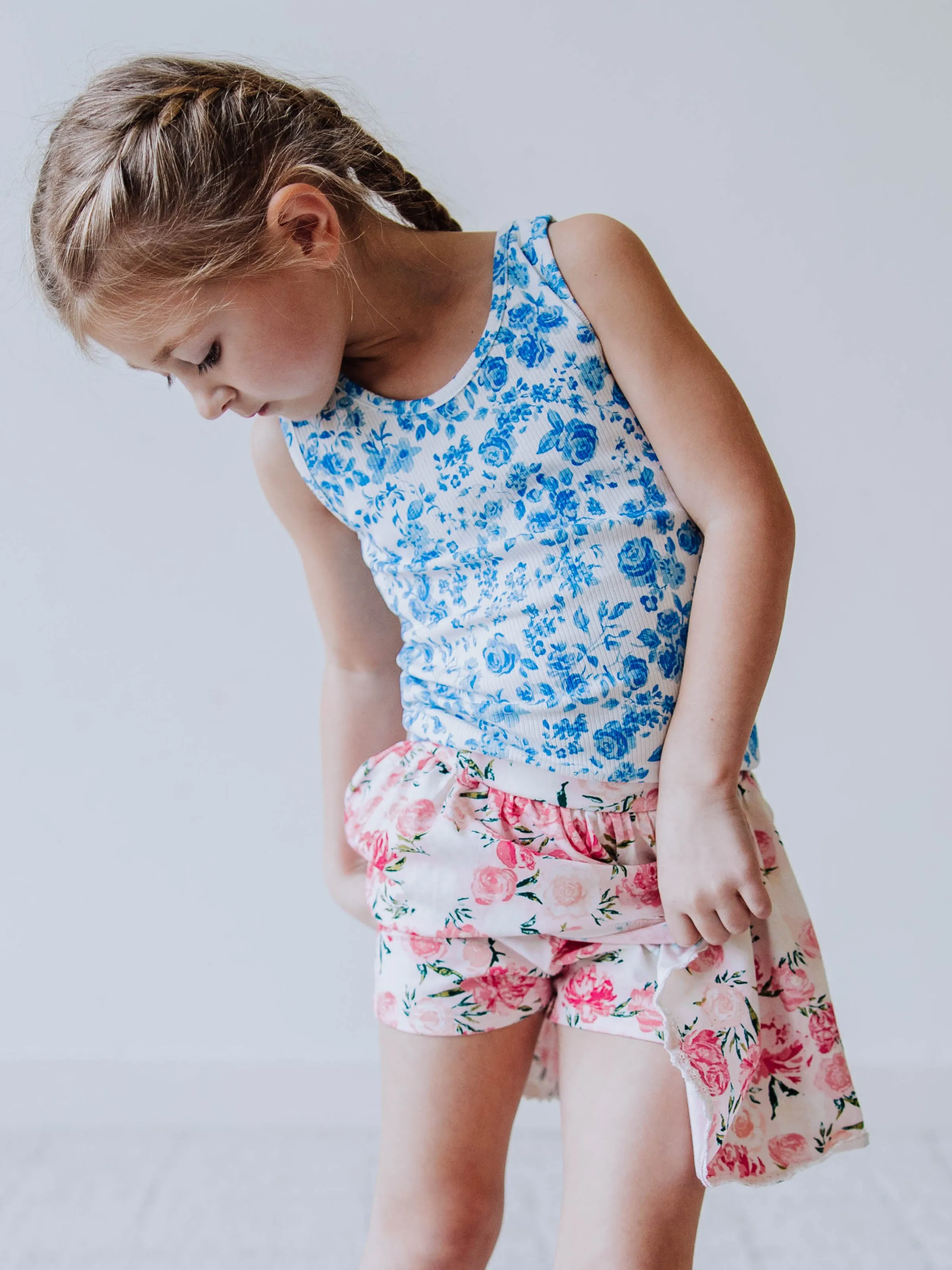 Garden Skort - Wild Roses