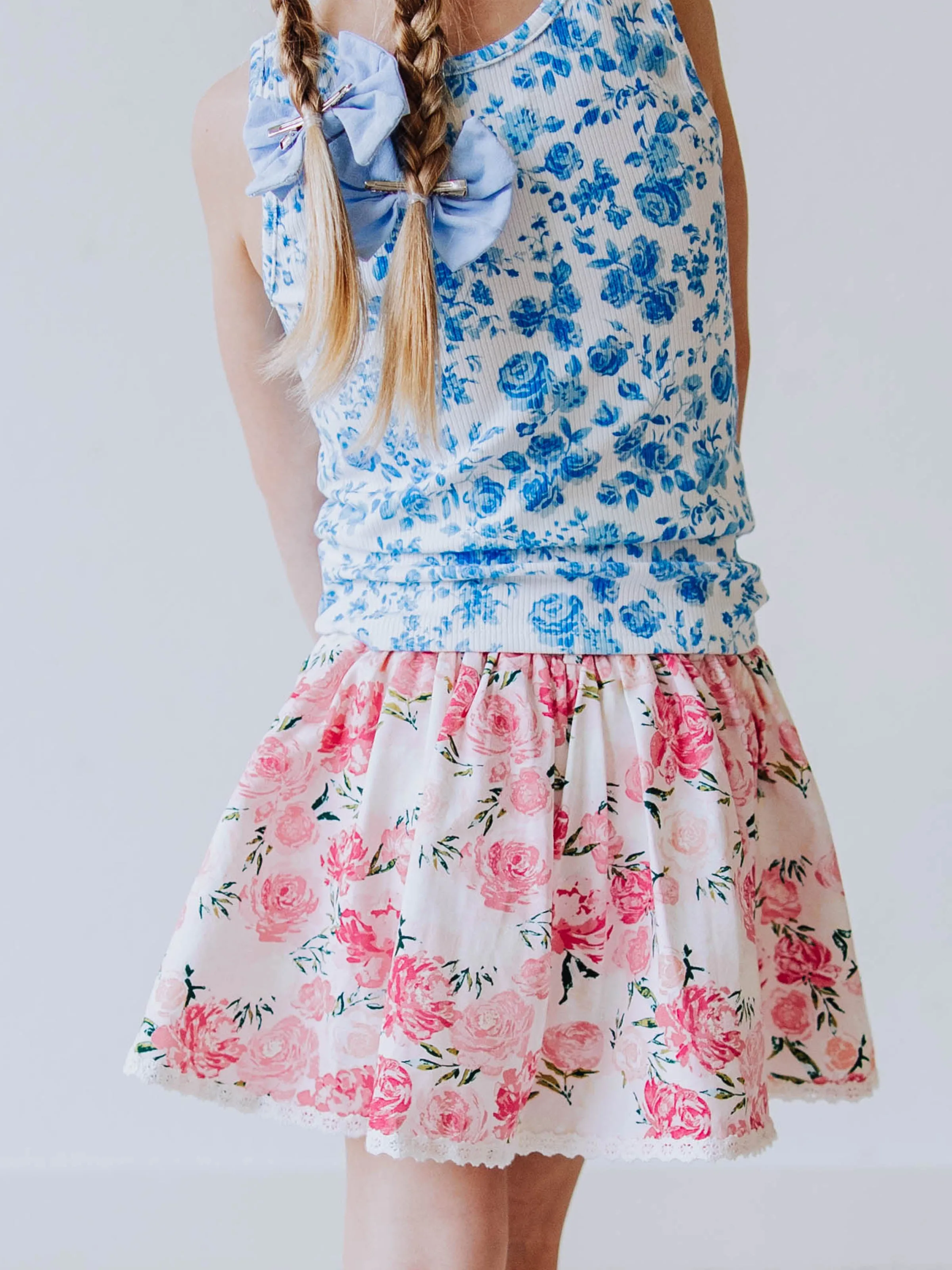 Garden Skort - Wild Roses