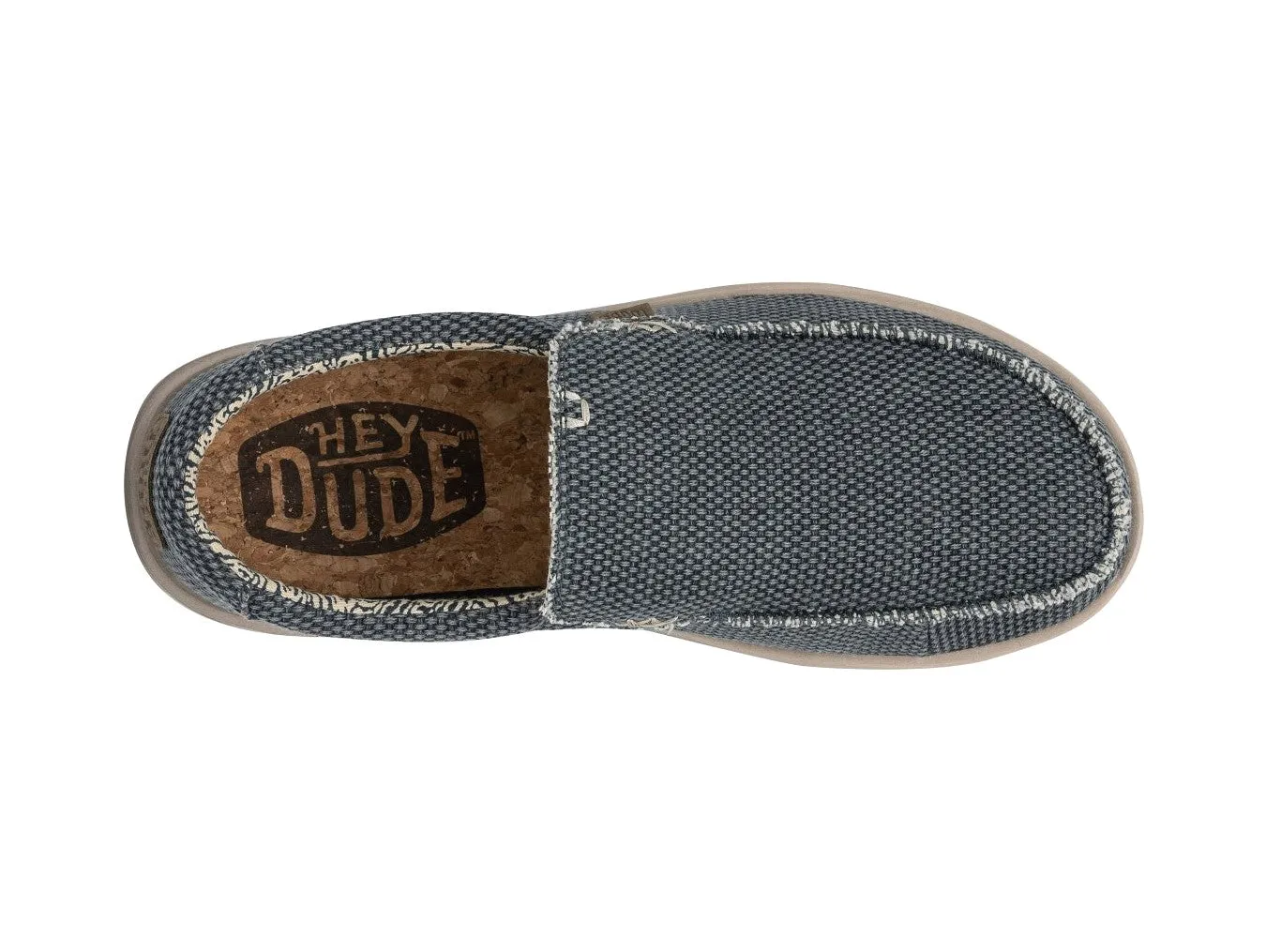 Hey Dude Scarpe Mikka Braided Estive Deep Blu Slip On