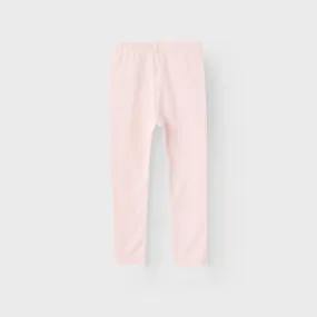 Imported Soft Cotton Light Pink Legging For Girls