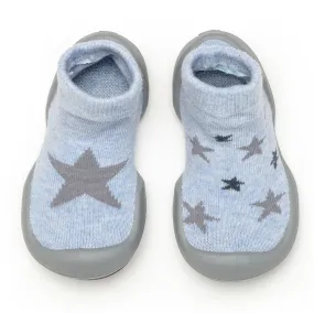 Komuello Baby Shoes - Twinkle Twinkle - Heather Blue