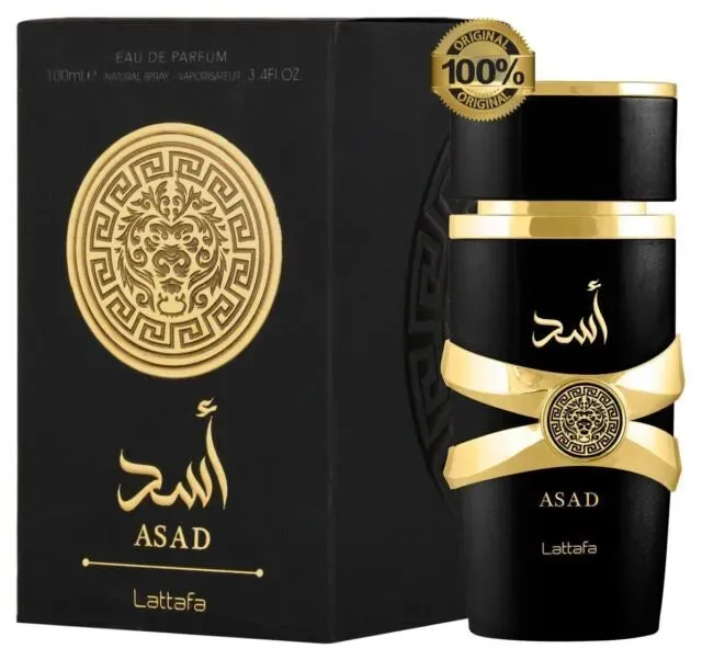 Lattafa Asad EDP Spray 3.4 oz 100 ml