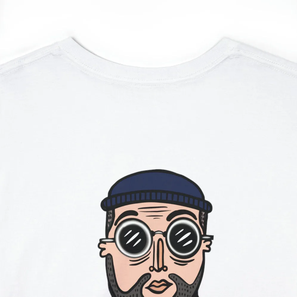 Leon Elegance Cotton T-Shirt by Rodrigue Artist