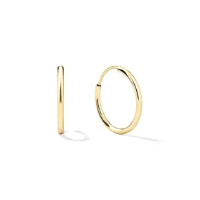 Minimalist Simple Round Tube Small Hoop Earrings