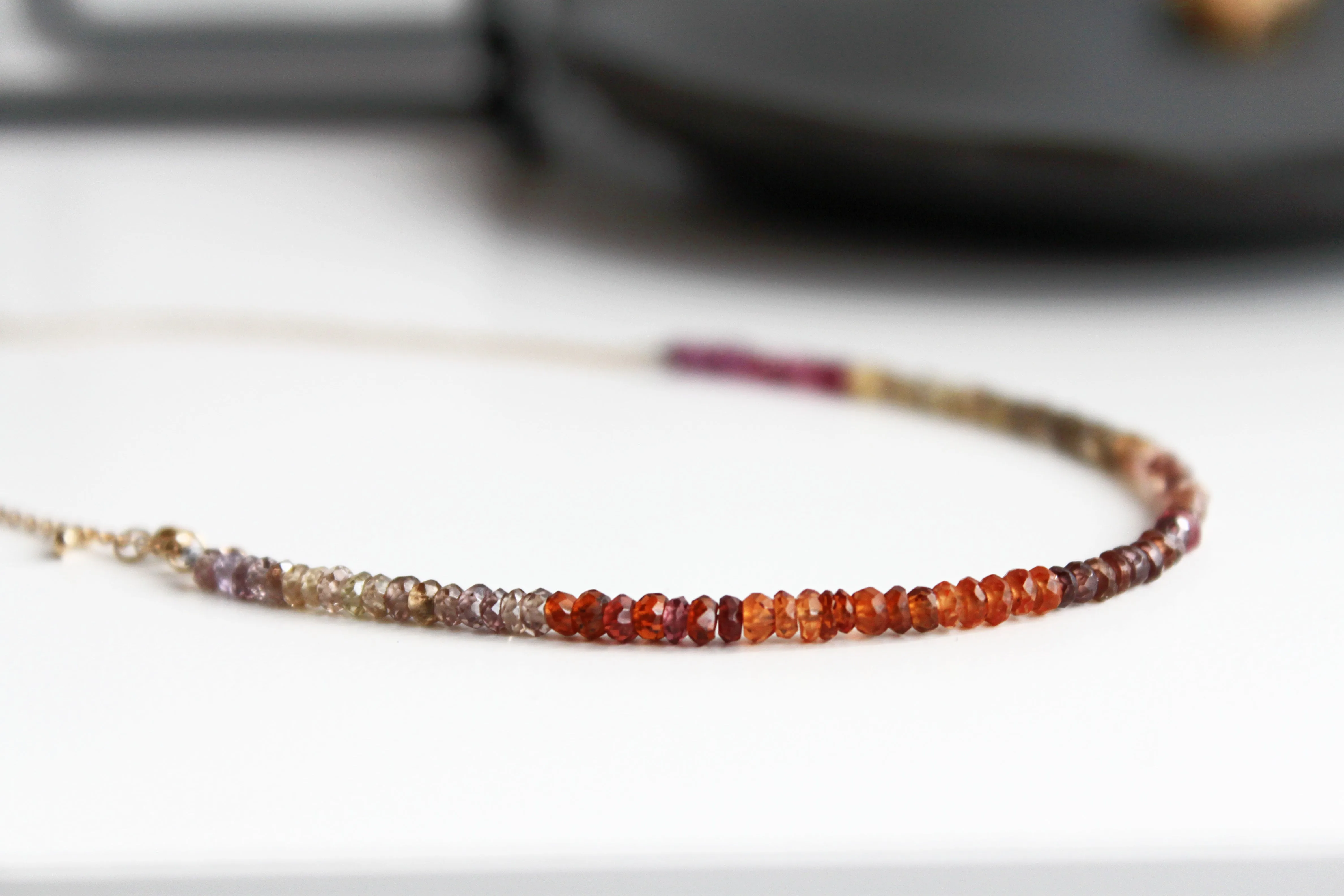 Multicolor Tourmaline Necklace