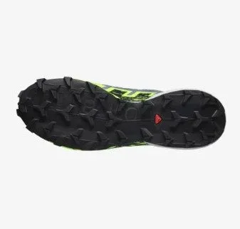 Salomon Speedcross 6 GTX Shoes (Men's) Flint Stone / Green Gecko / Black