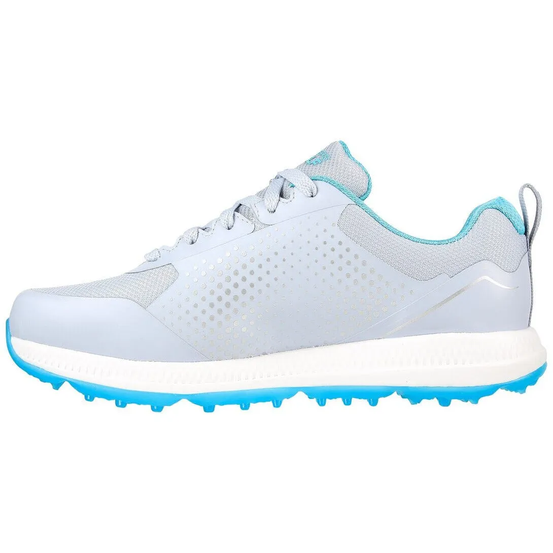 Skechers Chaussures de Golf Femme GoGolf Elite 5 Sport Gris Bleu