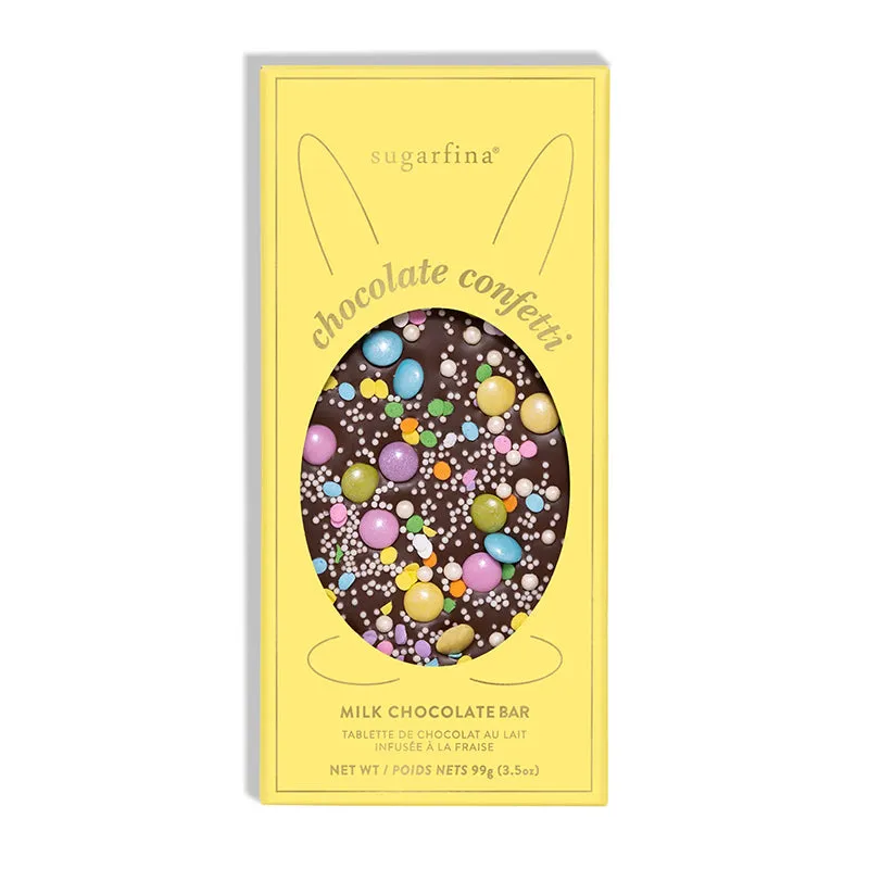 SUGARFINA | Chocolate Confetti Milk Chocolate Bar