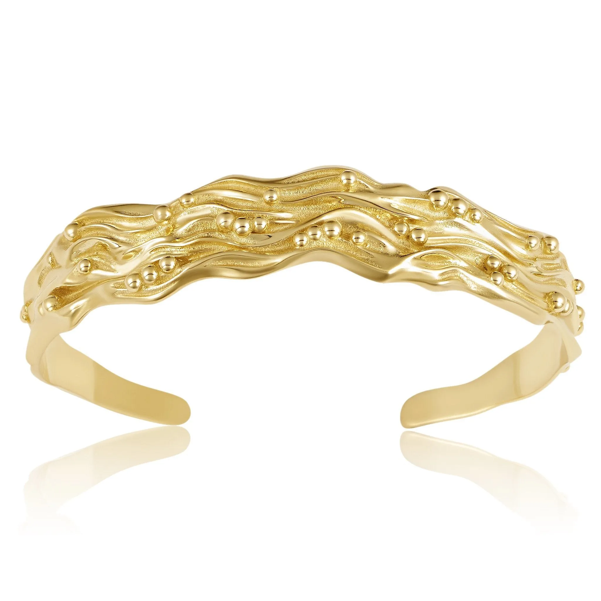 The Large Golden Rio Cuff