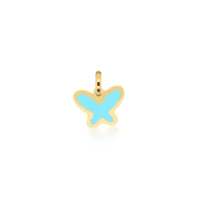 Turquoise Butterfly Charm