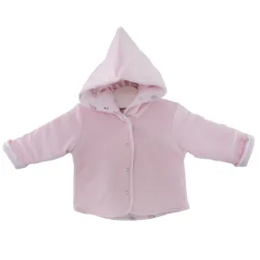 Velour Forest Animals Jacket | Baby Girl